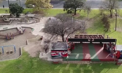 Pickleball Court Construction and Accessories at Pan Am Neighborhood Park