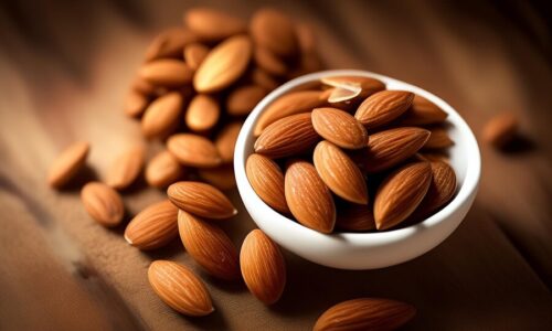 Men may benefit from eating almonds.